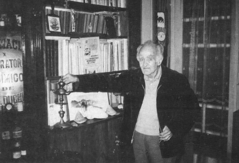 Carlos Elías Duchini, coleccionista temperlino, fallecido en 1996