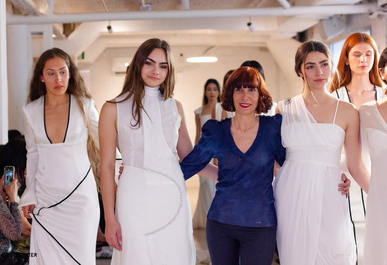 CSFW Madrid- elena de frutos - novias - moda sostenible