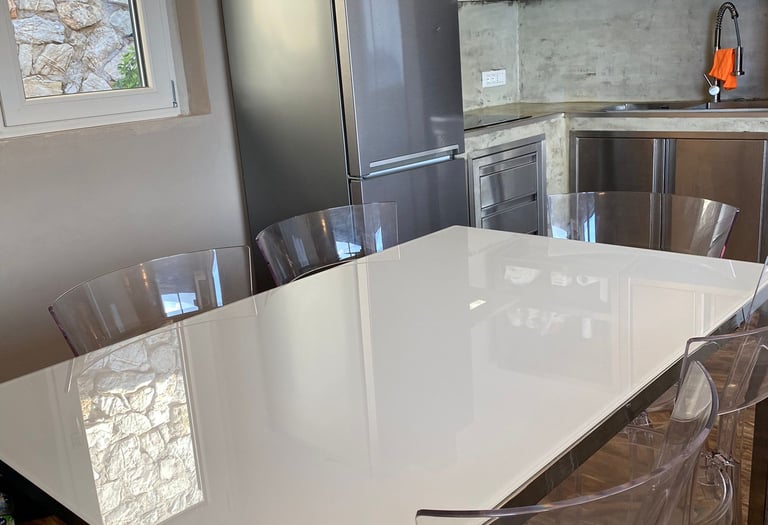 Cucina attrezzata di Villa Grazia Isola d’Elba