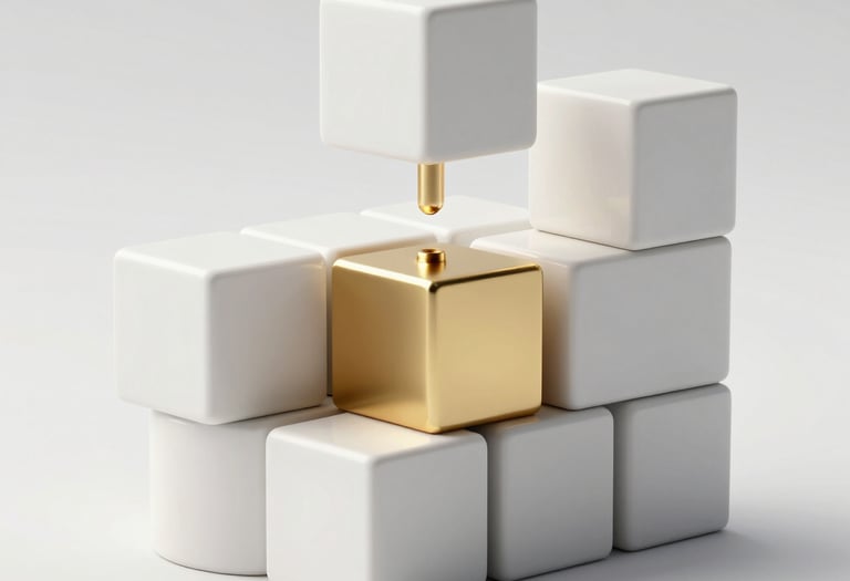 A modern office meeting room with professionals discussing business strategies around a table.