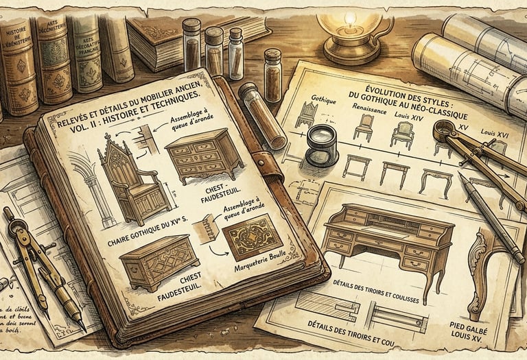 Recherche sur l'histoire et le style d'un meuble ancien