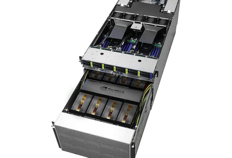 a computer case with a computer and a computer