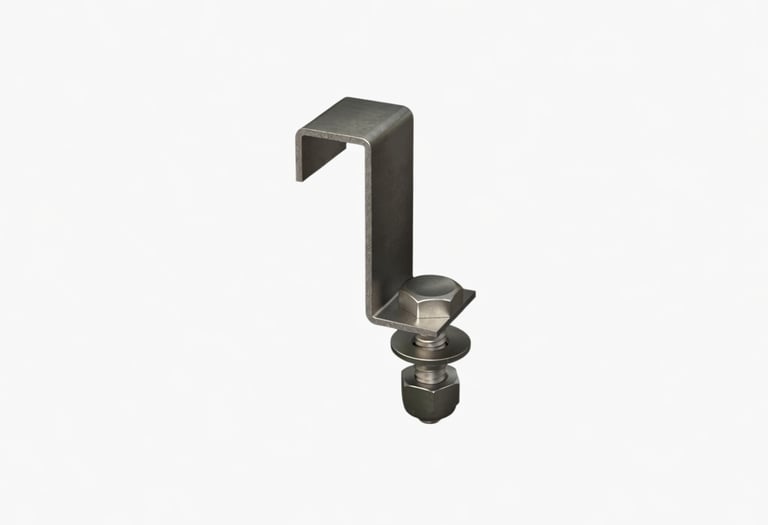 J-Clip for Molded Grating