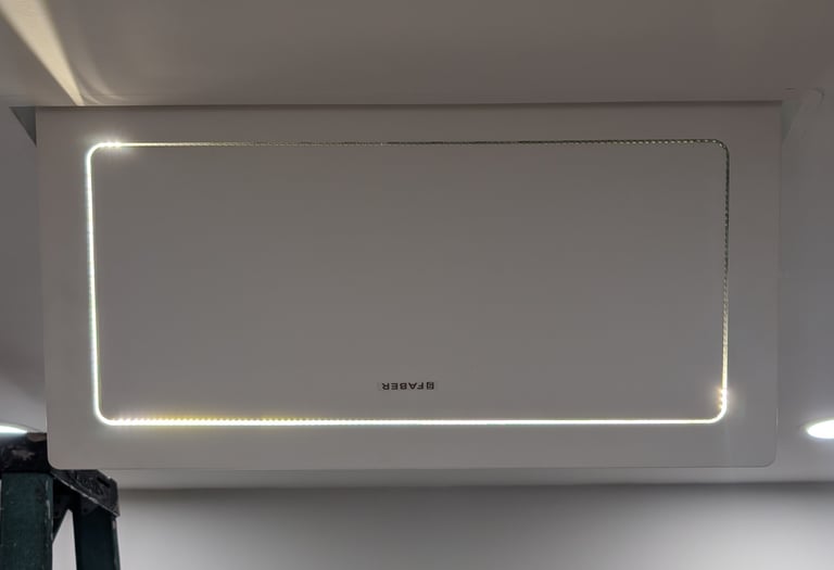 faber ceiling hood half led lights are not working
