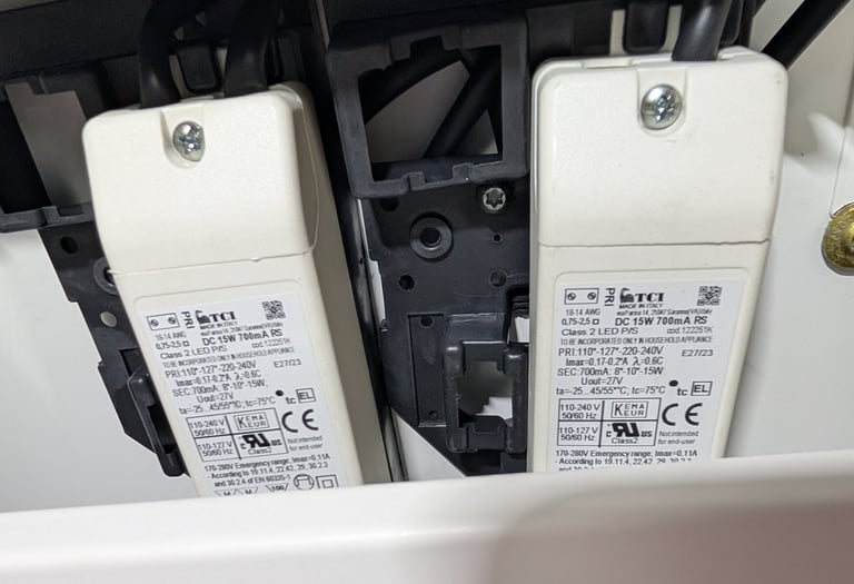 faber ceiling hood led drivers transformers