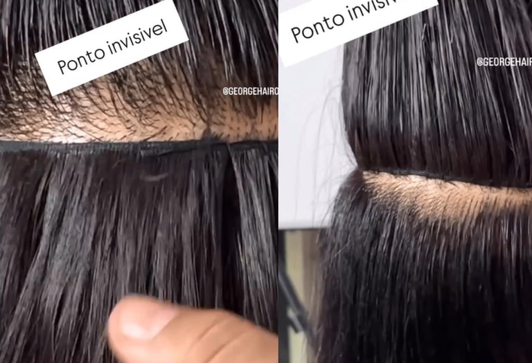 Curso Mega hair Ponto Americano