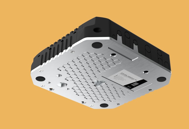 3D model of electronic enclosure