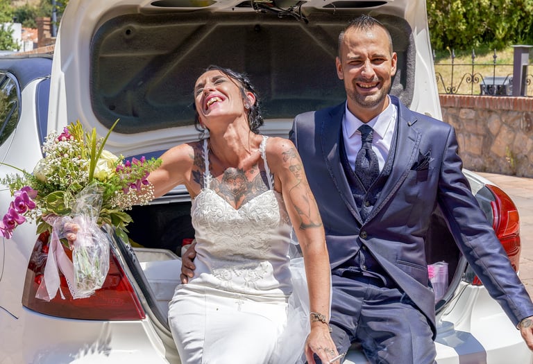 Cinematografía de boda con lente Sirui, reportaje de alta gama en Barcelona.