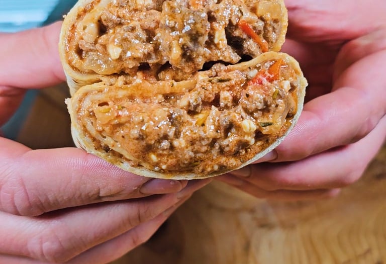 burrito boeuf tomate diete