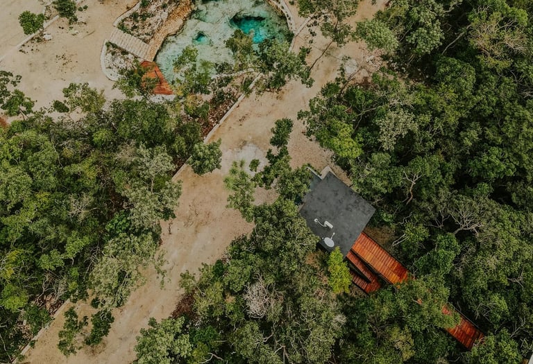 Vistas con un cenote para tu boda