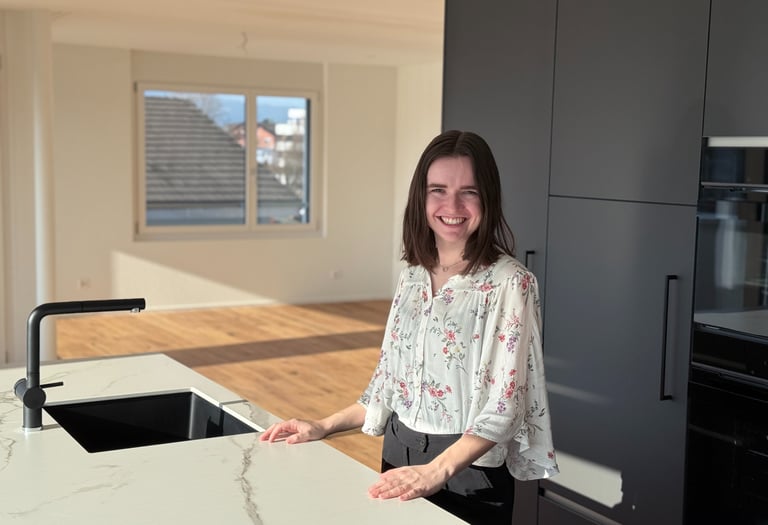 Foto von Audrey Räss als Immobilienmaklerin