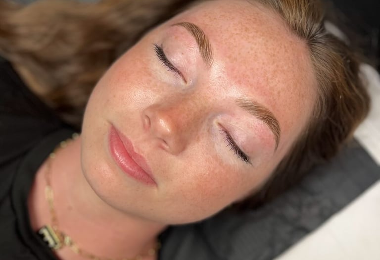 brows by mallory vanity esthetics greer sc 