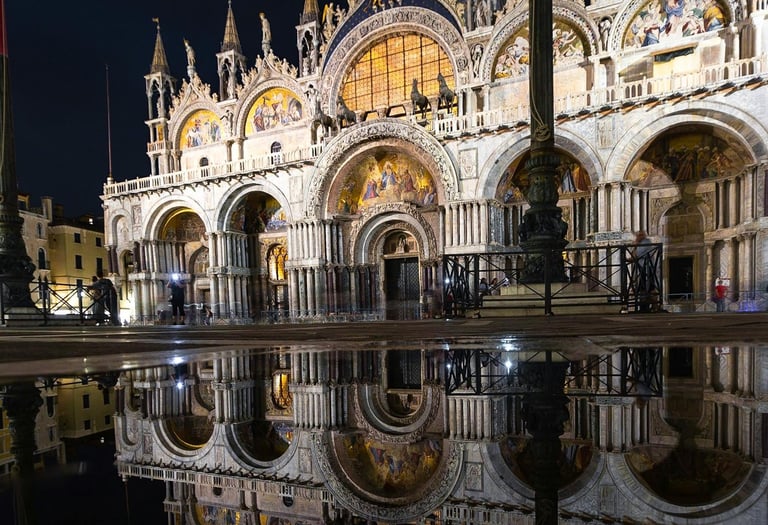 St. Mark's Basilica, Venice, Italy.