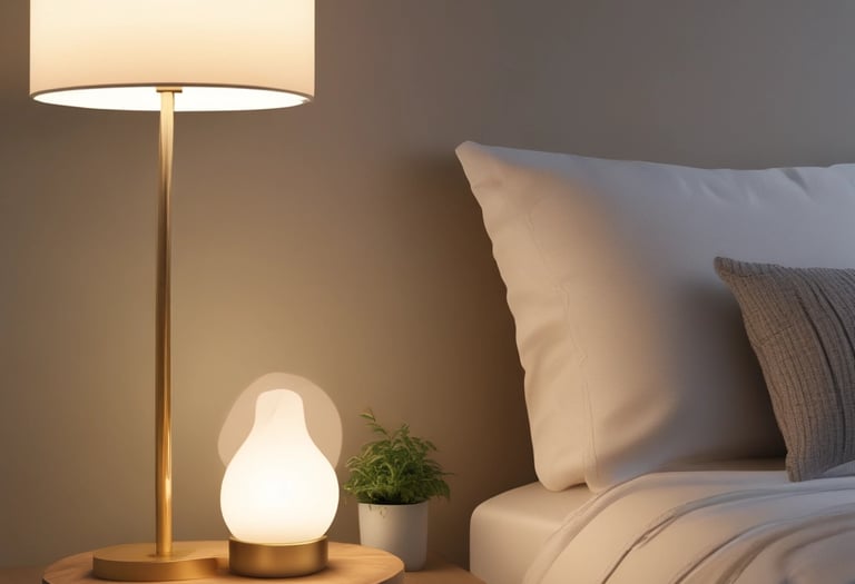 soft ambient lighting and decor inspiration