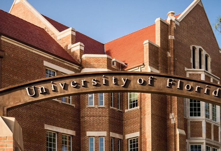 university of florida entrance sign