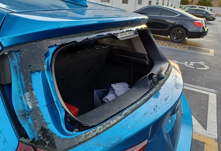 Back glass replacement