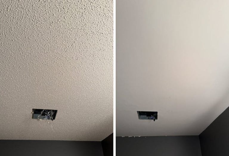 popcorn texture removal in massachusetts