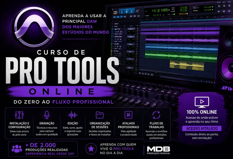 curso pro tools online