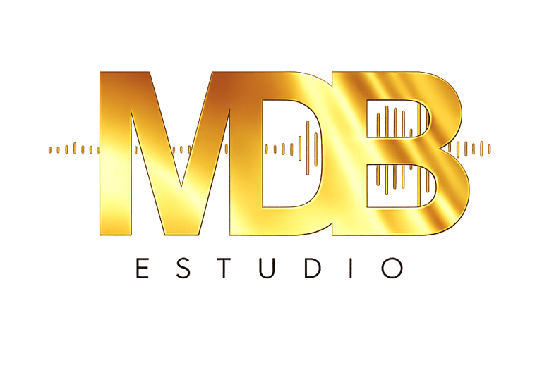 logo estudio mdb vetor