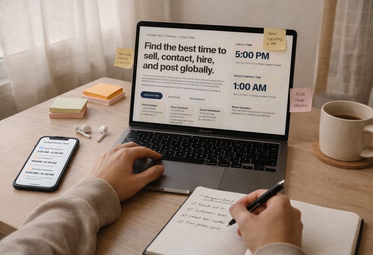 about global seller time