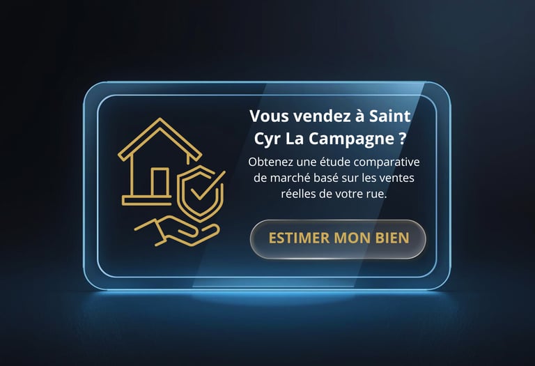 Vendre immobilier Saint Cyr la Campagne
