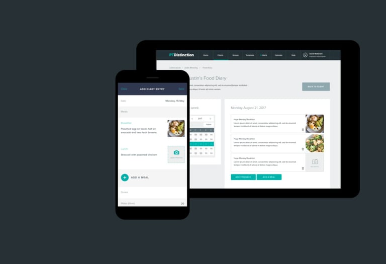 Virtual personal training program by certified vegan coach