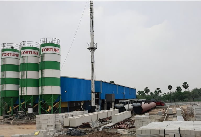 AAC Block Making Machine Manufacturer in India – Fortune Engineering Works