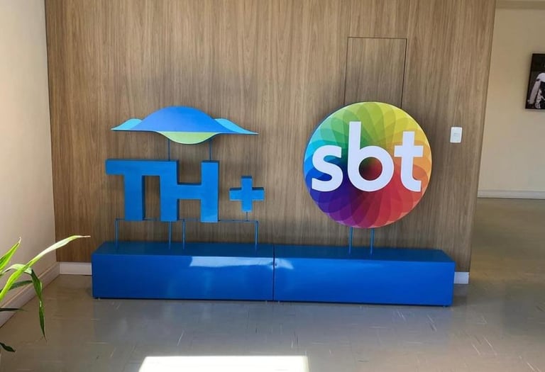 Letreiro em ACM para empresa em sjc