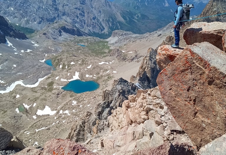 Traversée des Aiguilles du Chambeyron