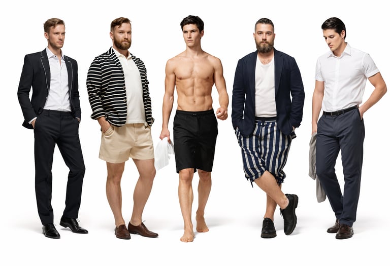 Analyse morphologie & style hommes