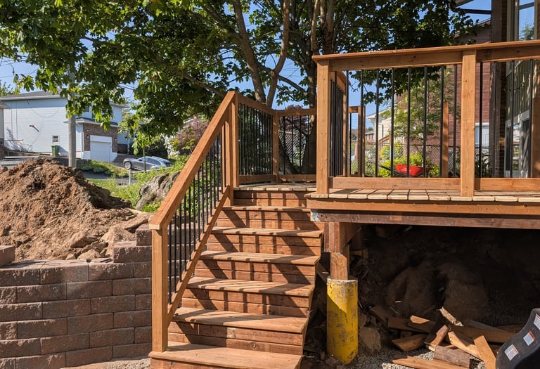 custom Deck Construction