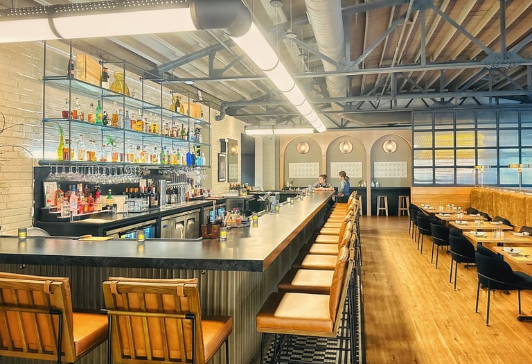 truss restaurant interior lynchburg va