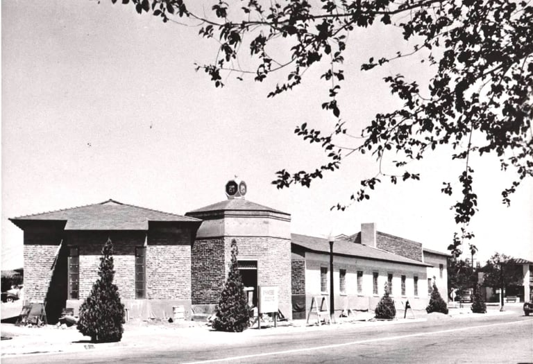 Department of Water and Power Building shortly after construction in 1937