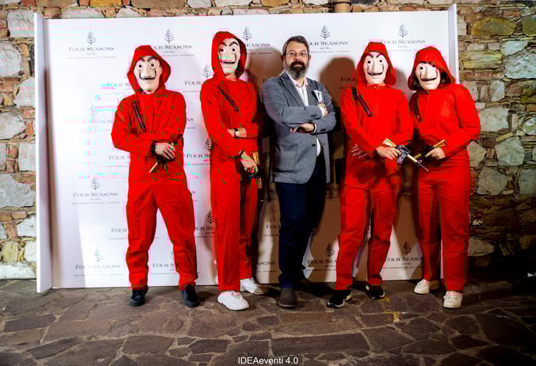 festa aziendale tema hollywood