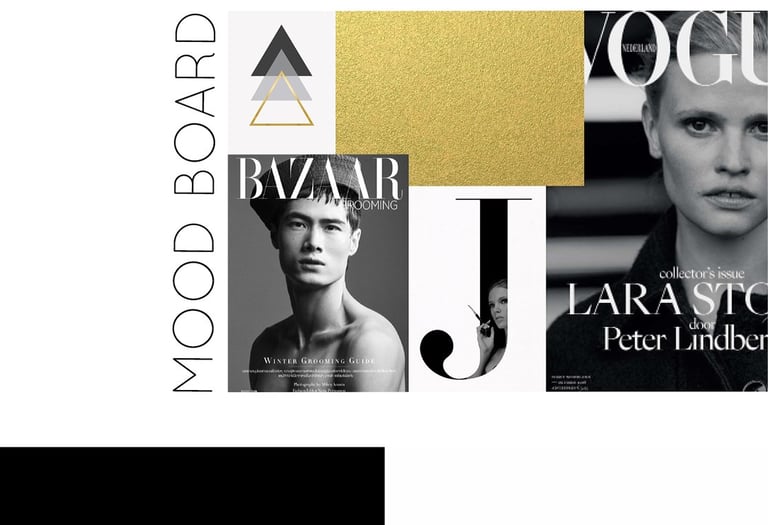 a website page with a variety of different styles of clothing