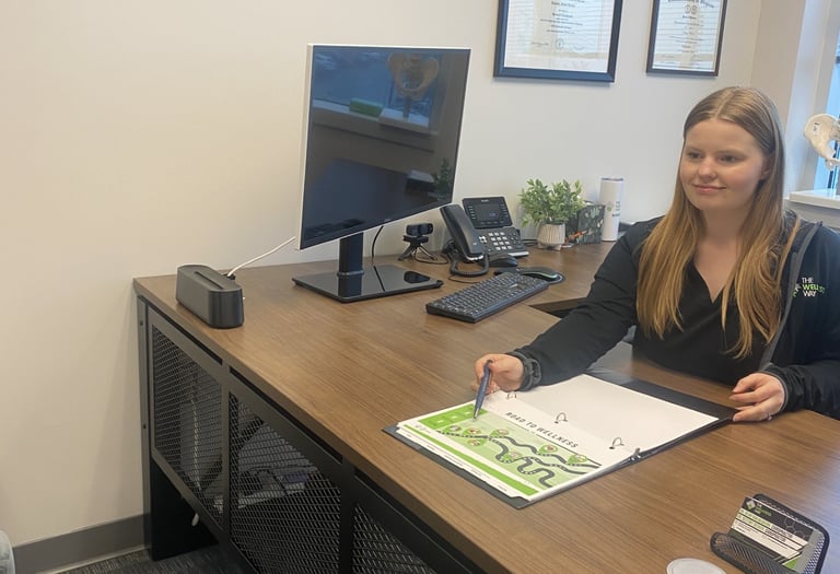 Dr. Destiny guiding patients through the health restoration process