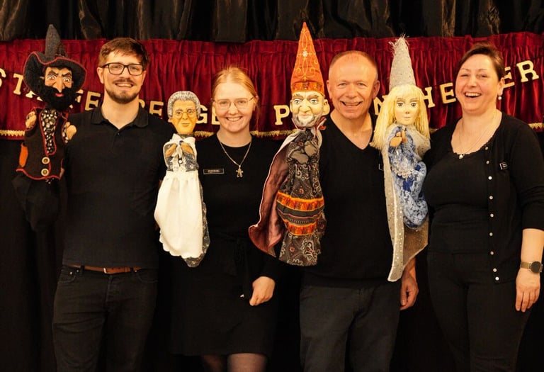 Familie Nolting das Team vom Staufenberger Puppentheater