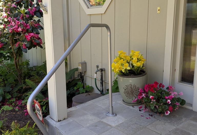 Handrail Installation, Santa Rosa CA
