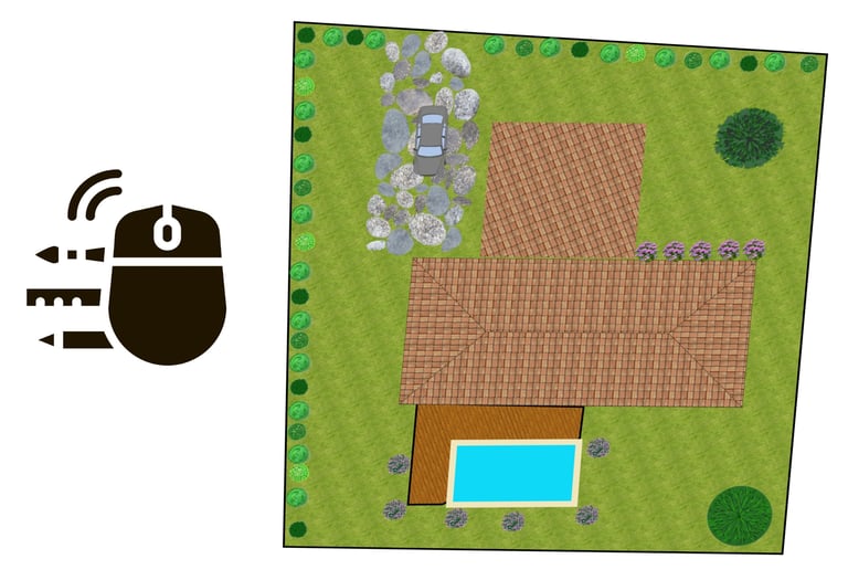 exemple plan de jardin