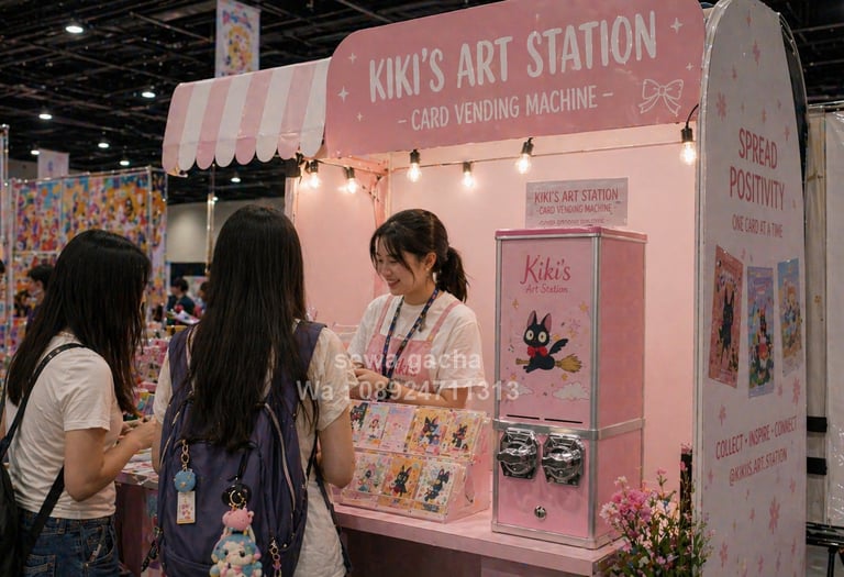 sewa pink card vending machine