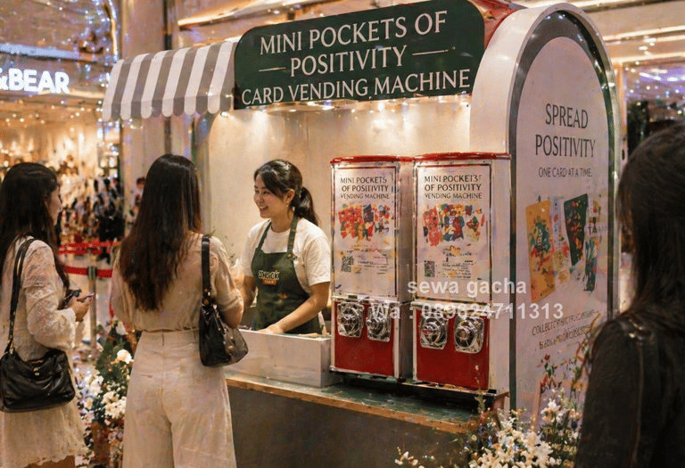 sewa card vending machine event