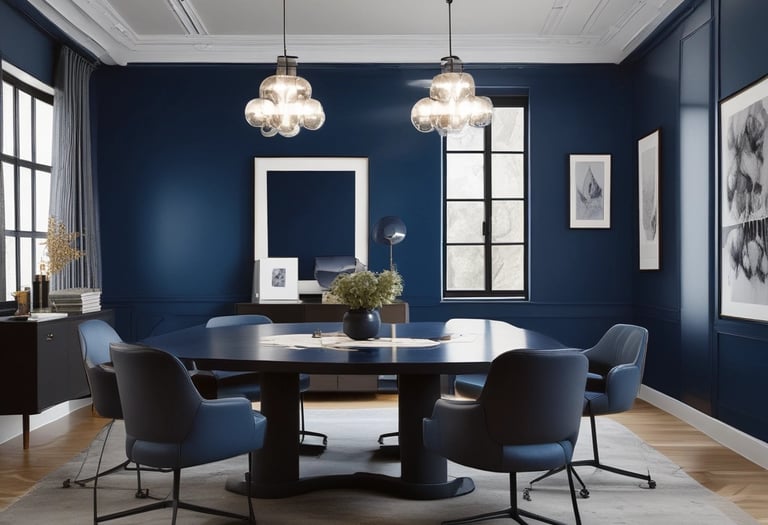 black blue and yellow textile