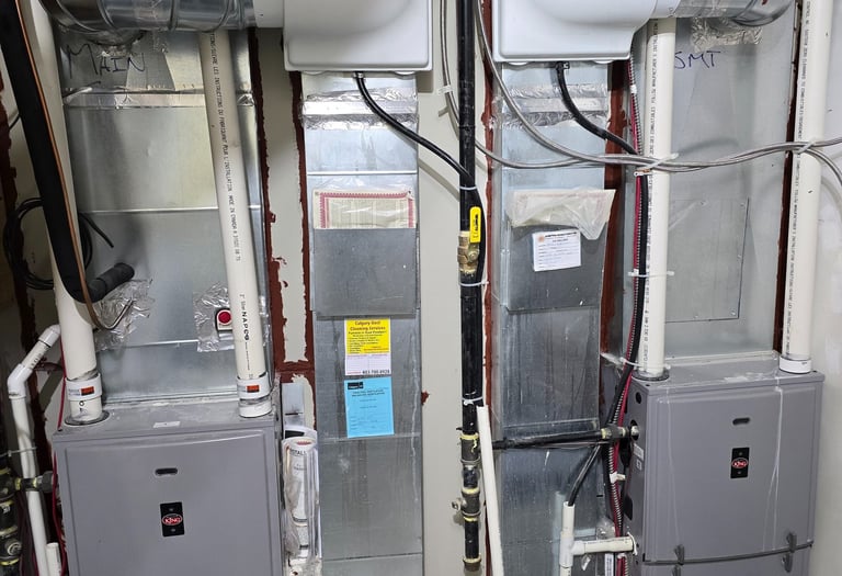 Mechanical services including plumbing, electrical, heating, ventilation, and air conditioning-HVAC