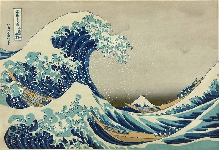 Hokusai | © Cookingwiththehamster