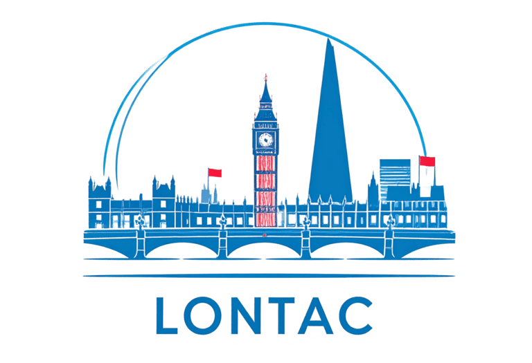 symbol of LONTAC conference, London Skyline