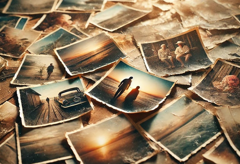 Fotos mit Menschen aus der Vergangenheit