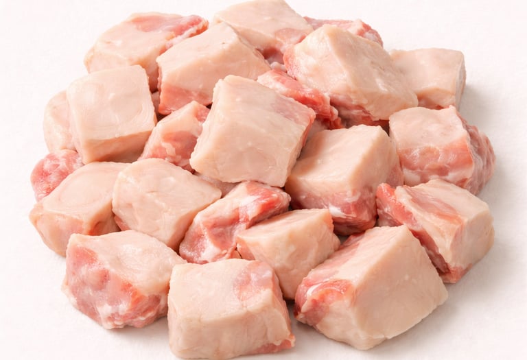 Raw beef fat halal export