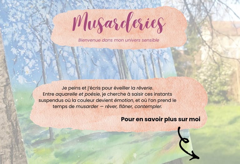 Art aquarelle décoration aquarelle originale tirage artiste française