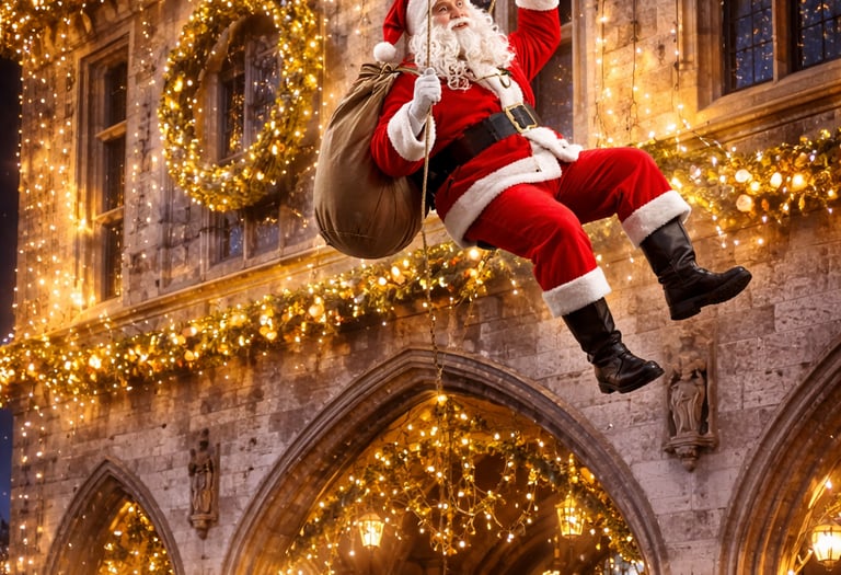 descente de pére noël nord