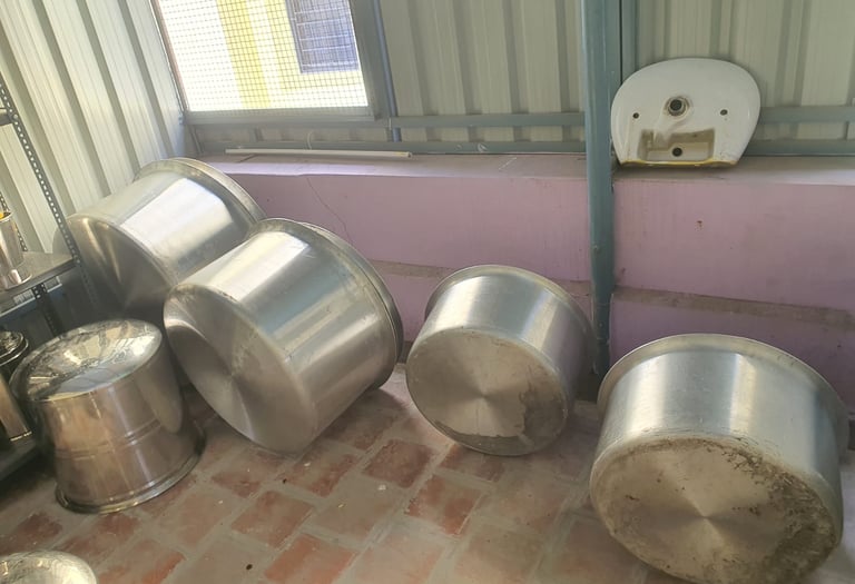 Ganapathy mahal kitchen vessels